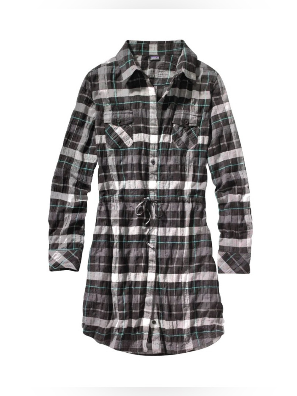 Patagonia checkered Highlands dress
